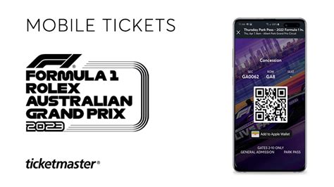 formula 1 tickets 2023 australia